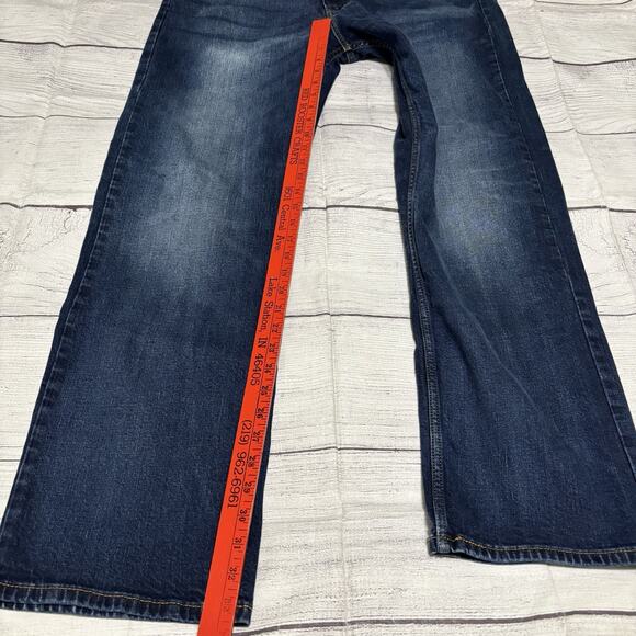 Levis 569 Mens Size 38x34 Loose Straight Leg Denim Jeans - Picture 5 of 11